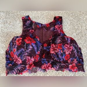 PINK VS Floral Lace bralette